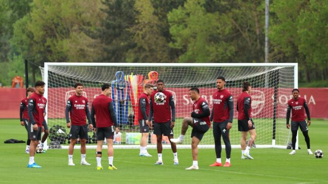 Kai Havertz, Martin Odegaard a Jurrien Timber budú na tréningu Arsenalu chýbať.