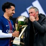 Kapitán PSG Marquinhos a šéf Luis Enrique
