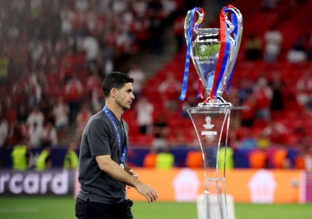 "PSG je najlepší tím na svete" - manažér Arsenalu Mikel Arteta reaguje na finálovú prehru Ligy majstrov
