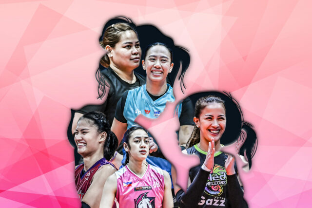 Justine Jazareño, Chie Saet, Aiza Maizo-Pontillas, Dindin Santiago-Manabat a EJ Laure-Cariño patria medzi hráčky v PVL, ktoré balansujú medzi materstvom a profesionálnym volejbalom. deň matiek