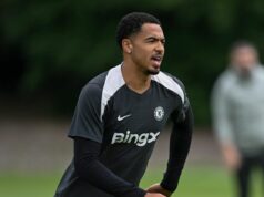 Päť vecí, ktoré sme si všimli na tréningu Chelsea, keď Calum McFarlane oznámil skoré správy o Liverpoole Levi Colwill z Chelsea počas tréningu na Chelsea Training Ground 7. mája 2026 v Cobhame v Anglicku