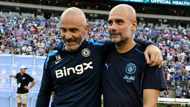 Enzo Maresca a Pep Guardiola