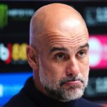 Tréner Manchestru City Pep Guardiola