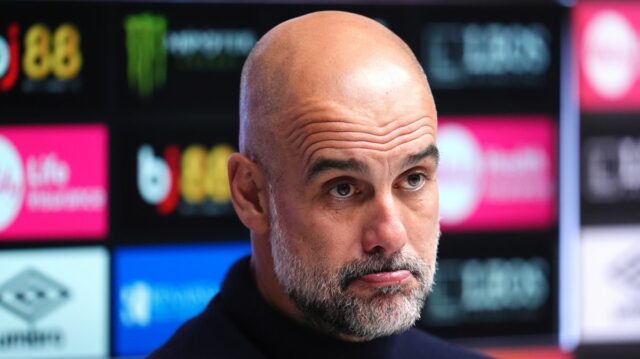 Tréner Manchestru City Pep Guardiola