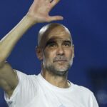Pep Guardiola pozdravil Michael Jordan na rozlúčkovej párty v Man City