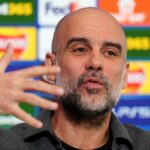 Hlavný tréner Manchestru City Pep Guardiola