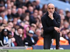 Pep Guardiola začal útočiť na rozhodcov po prerušení VAR Arsenalu: Šéf Man City tvrdí, že NIKDY plne nedôveroval funkcionárom, keď na výzvu prerušil ticho, ktoré by mohlo rozhodnúť o titule Pep Guardiola vyjadril svoj verdikt o výzve VAR, ktorá stála Man City v boji o titul