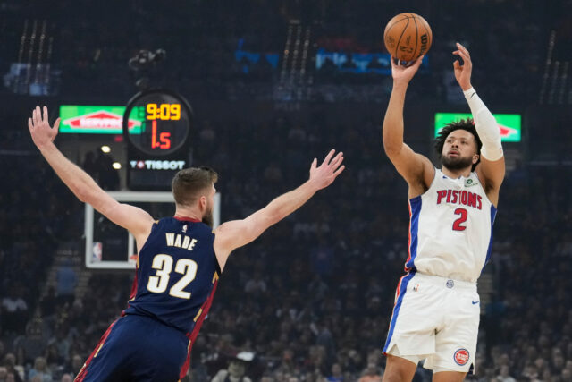 Dnešné skóre NBA Pistons vs Cavaliers NBA play-off Cade Cunningham