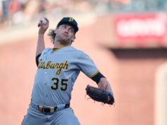 Piráti nazbierajú 20 zásahov, keď Braxton Ashcraft dominuje Giants MLB: Pittsburgh Pirates v San Francisco Giants