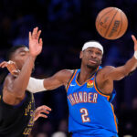 Shai Gilgeous-Alexander Thunder vs Lakers Game 4 Playoffs NBA