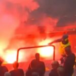 Po evakuácii fanúšikov na hlavnom futbalovom štadióne s kapacitou 50 000 ľudí vypukol požiar | Futbal | Šport