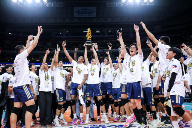 Obed Mukaba, šampióni NU Bulldogs vs. FEU Tamaraws UAAP, finále mužskej volejbalovej sezóny 88