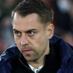 SOUTHAMPTON, ANGLICKO - 4. apríla: Hlavný tréner Tonda Eckert zo Southamptonu počas štvrťfinále Emirates FA Cup medzi Southamptonom a Arsenalom 4. apríla 2026 v anglickom Southamptone. (Foto: Robin Jones/Getty Images)