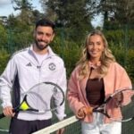 Bruno Fernandes komplimentom spríjemnil deň Ellie Collinsovej