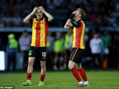 Pre Particka Thistlea je to opäť agónia v play-off, pretože St Mirren si zabezpečil miesto v Premiership vďaka štrajku Frasera Hráči Thistle sú skľúčení po prehre v play-off Premiership proti St Mirren