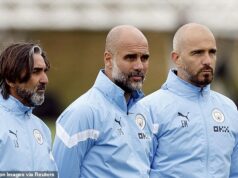 Prečo sa Man City rozhodlo Enzo Maresca bol jediným mužom, ktorý mohol nahradiť Pepa Guardiolu: Ako sa vytvorilo puto, dôvod, prečo ho zasvätenci City porovnávajú s pečaťou súhlasu Mikela Arteta a Txiki Begiristain Manchester City nezostane dlho bez manažéra, jeho bývalý asistent trénera Enzo Maresca (vpravo) by sa mal vrátiť do klubu vo vrcholovej funkcii
