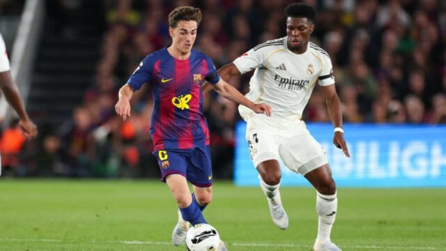 Prečo si Pablo Gavi myslí, že Aurelien Tchouameni nemal hrať v El Clasicu po zápase Fedeho Valverdeho
