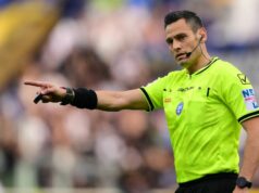 Pred súbojom v Crystal Palace vzbudili obavy posledný rozhodca Conference League Maurizio Mariani v akcii Serie A