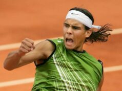 Predpoveď Rafaela Nadala o Kei Nishikori na Roland Garros v roku 2013 sa naplnila Fotografický kredit by mal znieť JACQUES DEMARTHON/AFP cez Getty Images