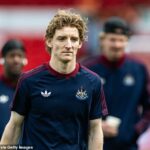 Anthony Gordon možno odohral svoj posledný zápas za Newcastle počas špekulácií o jeho budúcnosti