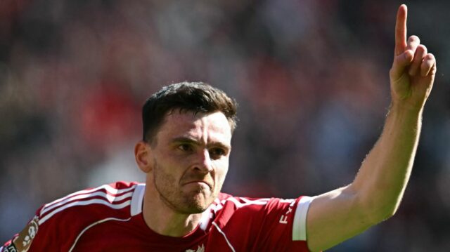 Očakáva sa, že Andy Robertson prestúpi do Tottenhamu toto leto po tom, čo v Liverpoole vyhral všetko možné