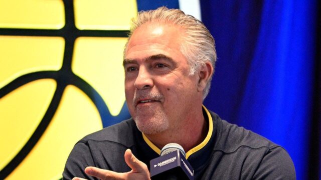 Prezident Pacers Kevin Pritchard sa ospravedlnil po tom, čo tím prehral draftovú jednotku
