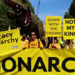 Protest "No Kings" pred Buckinghamským palácom | Protesty