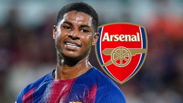 Rashford „požiadal o prestup“, keď Arsenal „rokuje“.
