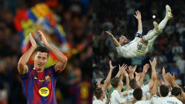 Real Madrid, Barcelona vyhrali svoje posledné zápasy La Ligy — Hodnotenie hráčov; Carvajal, Lewandowski sa rozlúčili
