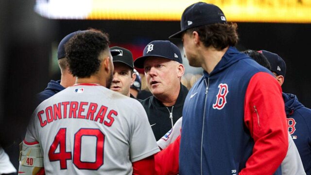 Red Sox vysielanie ripy Framber Valdez pre 'slabý' ťah vŕtanie Trevor Story
