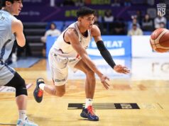 Rhenz Abando opätovne podpísal zmluvu s Anyangom na budúcu sezónu KBL Rhenz Abando z Anyang JKJ Red Boosters počas zápasu v Kórejskej basketbalovej lige (KBL).