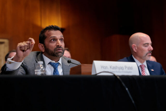 Riaditeľ FBI Kash Patel opätuje obvinenia z pitia alkoholu | donald Trump
