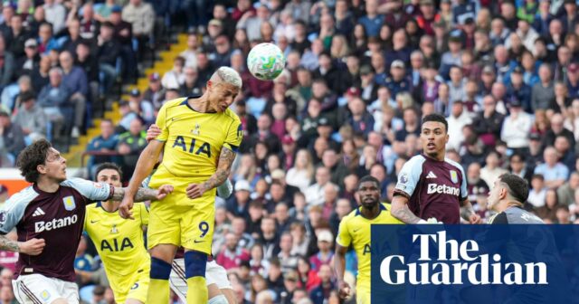 Richarlison vedie Tottenham cez oslabenú Aston Villu a mimo zóny poklesu | Premier League
