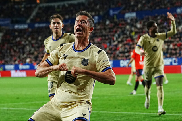Robert Lewandowski opustí Barcelonu na konci sezóny Produktívny strelec Robert Lewandowski opustí Barcelonu na konci sezóny, oznámil španielsky klub v sobotu.