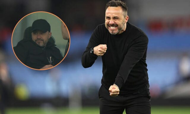 Roberto De Zerbi videl sledovanie Chelsea vs Nottingham Forest

