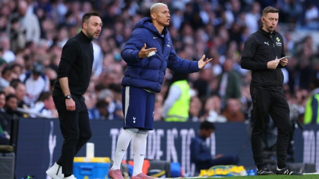 Roberto De Zerbi má slabé miesto pre útočníka Tottenhamu Richarlisona a potrebuje, aby vystrelil klub z nebezpečenstva