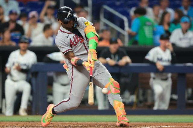 MLB: Atlanta Braves v Miami Marlins