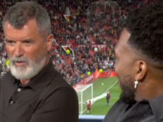 Roy Keane sa stretá s Danielom Sturridgeom v živom televíznom vysielaní vo vyhrotenej rade | Futbal | Šport Roy Keane sa stretá s Danielom Sturridgeom v živom televíznom vysielaní vo vyhrotenej rade | Futbal | Šport