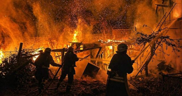 Rusko cez noc útočí na ciele po celej Ukrajine | Správy o vojne medzi Ruskom a Ukrajinou

