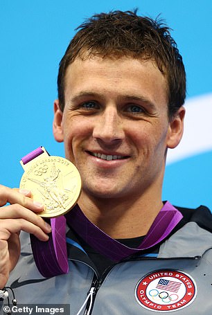 Ryan Lochte vracia úder na „klaunov“ a tvrdí, že je Ryan Lochte na snímke na olympijských hrách v roku 2012