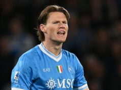 Scott McTominay v bizarnej reči ikony Serie A označil za „Priemerný“, ktorý tvrdí, že „nemá rád“ bývalú hviezdu Man United napriek pôsobivému kúzlu v Neapole. Scott McTominay (na obrázku) bol Radja Nainggolan označený za „priemerného hráča“