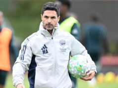 Sedem hráčov Arsenalu chýbalo na tréningu Burnley ako vracajúci sa hosť Mikel Arteta