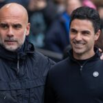 Mikel Arteta a Pep Guardiola