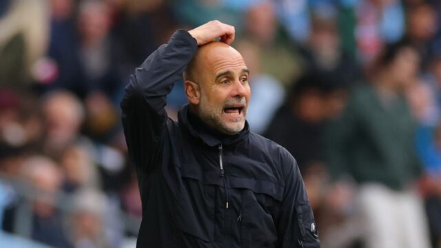 Šéf Manchestru City Pep Guardiola