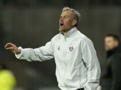 Šéf PSG Luis Enrique predviedol v poslednom zápase pred finále Ligy majstrov plochý displej Šéf PSG Luis Enrique predviedol v poslednom zápase pred finále Ligy majstrov plochý displej