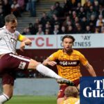 Shankland zarába bod za Hearts at Motherwell, pretože boj o titul ide do finále | Škótska premiéra