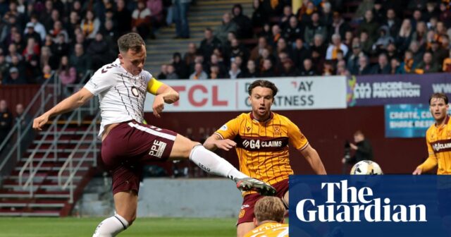 Shankland zarába bod za Hearts at Motherwell, pretože boj o titul ide do finále | Škótska premiéra
