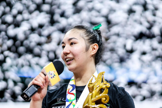 Shevana Laputová vyhrala ocenenie MVP finále po tom, čo pomohla La Salle Lady Spikers získať ženský volejbalový šampionát UAAP sezóny 88, keď porazila NU Lady Bulldogs. 