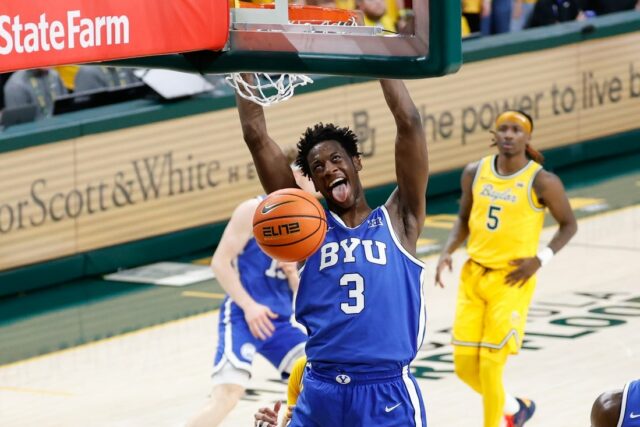 Basketbal NCAA: Brigham Young v Baylor