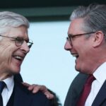 Britský premiér Keir Starmer poslal Arsenalu správu o finále Ligy majstrov do TNT Sport